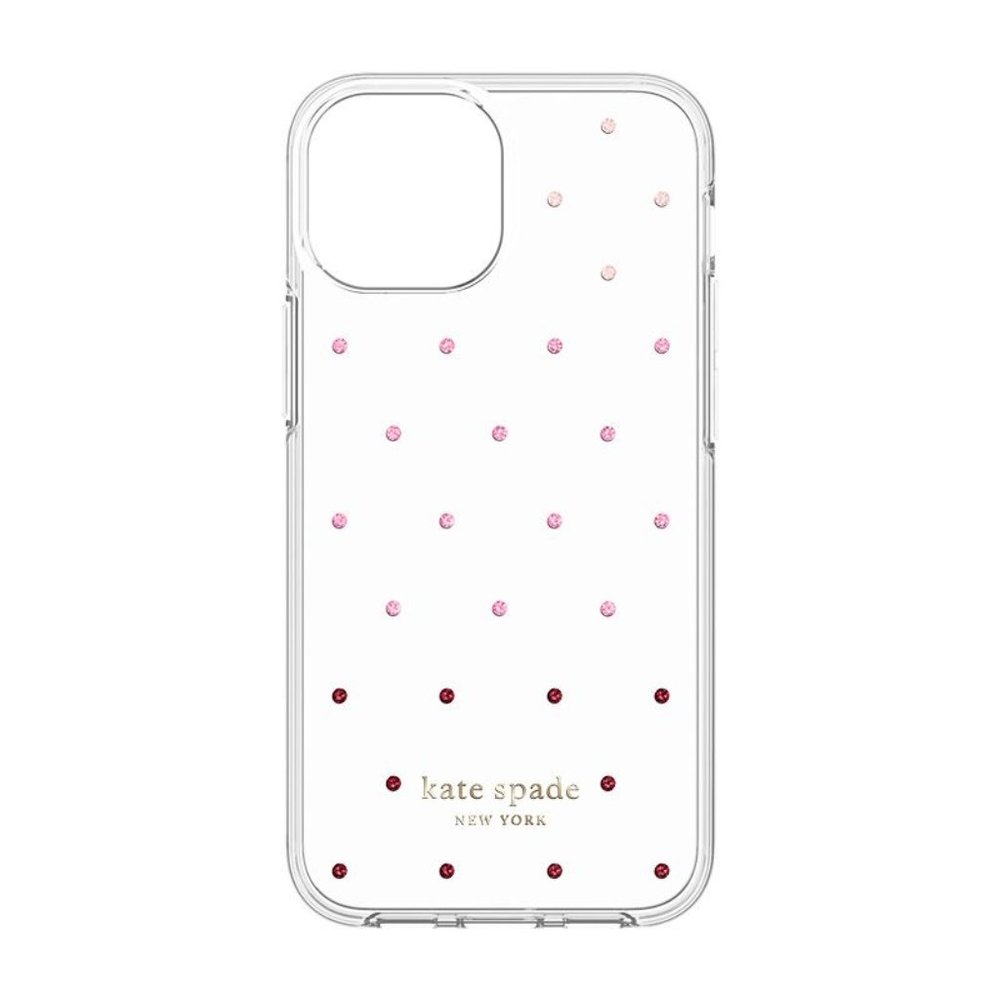 Kate Spade NY Protective Hardshell Case for iPhone 13 - Pin Dot Ombre